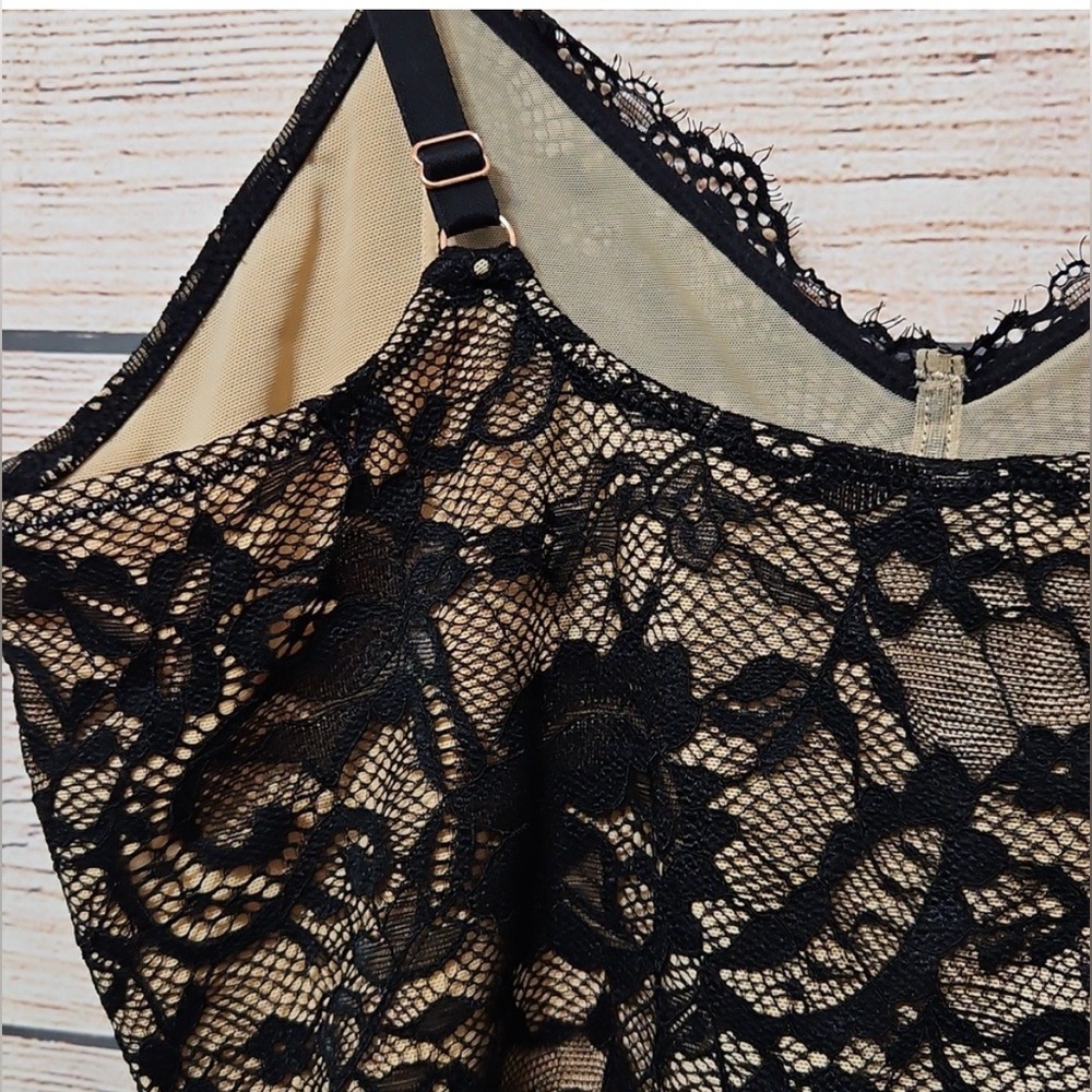 Pinsy Black Lace Plus-Size Medium Shaping Bodysuit
SIZE 2X ⭐️NWT⭐️ - Picture 10 of 12